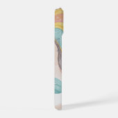 Aquarell niedlich Cartoon Mädchen. Pink Fee Fantas iPhone 15 Hülle (Rechte Seite)