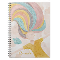 Aquarell niedlich Cartoon Mädchen. Pink Fee Fantas