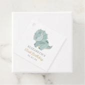 Aquarell Niedlich Dino Geburtstag Geschenkanhänger (Beispiel)