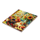 Aquarell Obst und Blume Keramik Tile Fliese (Seite)