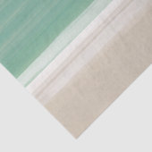 Aquarell Ocean Beach Türkis Sand Tissue Seidenpapier (Ausschnitt)