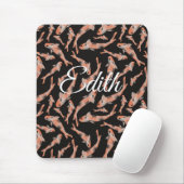 Aquarell Orange Koi Personalisiert Mousepad (Mit Mouse)