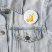 Aquarell Orangensaft Button (Beispiel)