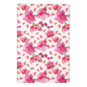 Aquarell-Orchideen-Design 2 Mini Klemmbrett (Rückseite)