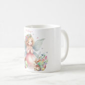 Aquarell-Oster-Frühlingsfee Kaffeetasse (VorderseiteRechts)