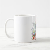 Aquarell-Oster-Frühlingsfee Kaffeetasse (Links)