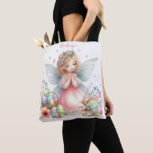 Aquarell-Oster-Frühlingsfee Tasche (Von Nahem)