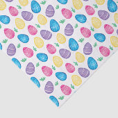 Aquarell-Osterei-Jagd-Muster Seidenpapier (Ausschnitt)