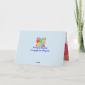 Aquarell-Osterei-kundenspezifische Gruß-Karten Feiertagskarte (Rückseite)