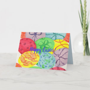 Aquarell-Osterei-kundenspezifische Gruß-Karten Feiertagskarte