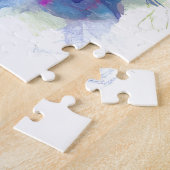 Aquarell-Ozean-Delfine-tropische-Blumen Puzzle (Seite)