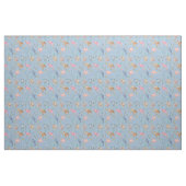 Aquarell-Ozeanleben Texturiert Hellblau Stoff (Yard (91,4 cm))