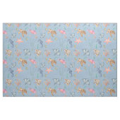 Aquarell-Ozeanleben Texturiert Hellblau Stoff (Fat Quarter (45,7 x 55,9 cm))