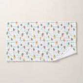 Aquarell-Palmen Badhandtuch Set (Handtuch)