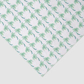 Aquarell-Palmen Seidenpapier (Ausschnitt)