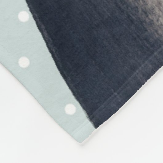 Aquarell-Panda-Bär Fleecedecke (Ecke)