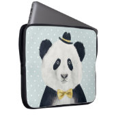 Aquarell-Panda-Bär Laptopschutzhülle (Vorne Rechts)