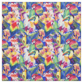 Aquarell-Papageien Stoff (Muster)