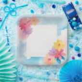 Aquarell Pappteller (Party)