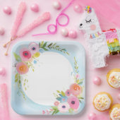 Aquarell Pappteller (Party)