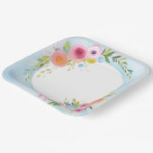 Aquarell Pappteller (Gewinkelt)