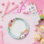 Aquarell Pappteller (Party)