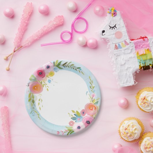 Aquarell Pappteller (Party)