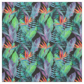 Aquarell-Paradiesvogel Stoff (Muster)