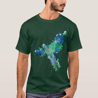 Aquarell Parrot T Shirt Geschenk für Parakeet