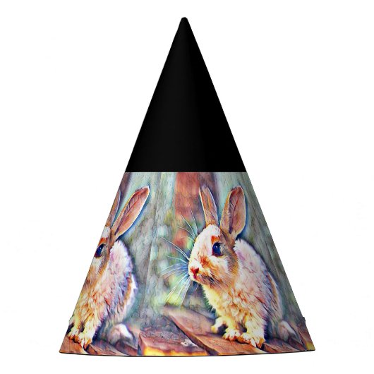 Aquarell Partyhütchen (Vorderseite)