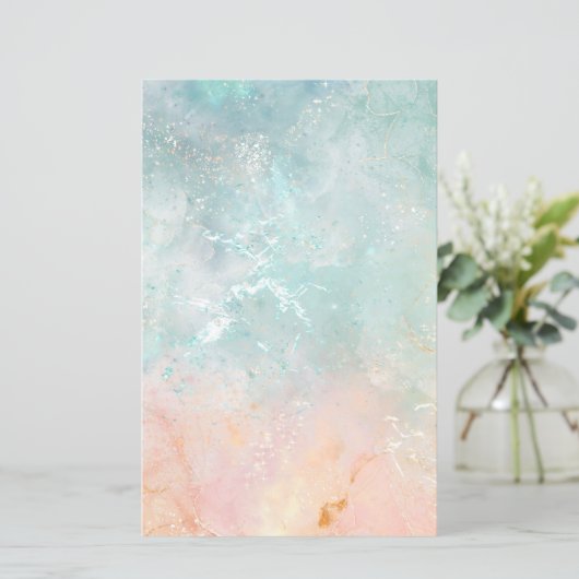 Aquarell, pastellfarben (Stehend Vorderseite)