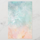 Aquarell, pastellfarben (Rückseite)