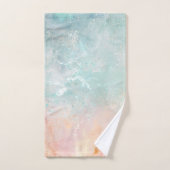 Aquarell, pastellfarben badhandtuch set (Handtuch)