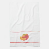 Aquarell Peach Küchentücher (Vertikal)