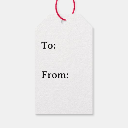 Aquarell Perlen Weihnachtsbaum Geschenkanhänger (Rückseite)