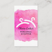 Aquarell-persönlicher Käufer Visitenkarte (Vorderseite)