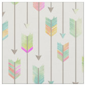 Aquarell-Pfeil-Muster Stoff (Nahaufnahme)