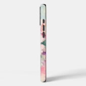 Aquarell-Pfingstrosenblüte Case-Mate iPhone Hülle (Rückseite / Links)