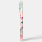 Aquarell-Pfingstrosenblüte Case-Mate iPhone Hülle (Rückseite / Links)