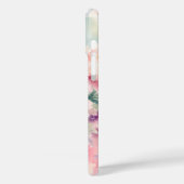 Aquarell-Pfingstrosenblüte Case-Mate iPhone Hülle (Rückseite / Links)