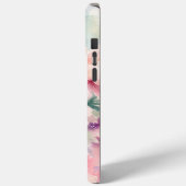 Aquarell-Pfingstrosenblüte Case-Mate iPhone Hülle (Rückseite / Links)
