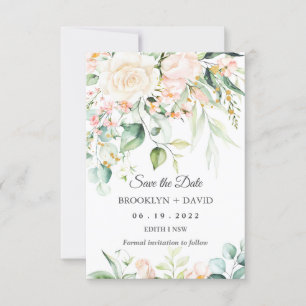 Aquarell-Pfirsich-Rosa-Wangenröte-Blumen-Save-the- Einladung