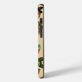 Aquarell Pflanze Terracotta Töpfe Name Case-Mate iPhone Hülle (Rückseite / Links)