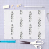 Aquarell-Phasen des Mondes Seidenpapier (Handwerk)