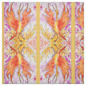 Aquarell Phoenix Stoff (Muster)