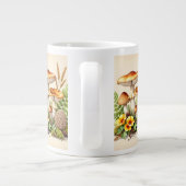 Aquarell-Pilze Jumbo-Tasse (Rückseite)