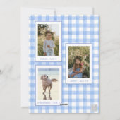 Aquarell Pink Bow Ribbon Sash Weihnachten Foto (Rückseite)