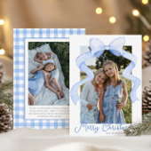 Aquarell Pink Bow Ribbon Sash Weihnachten Foto