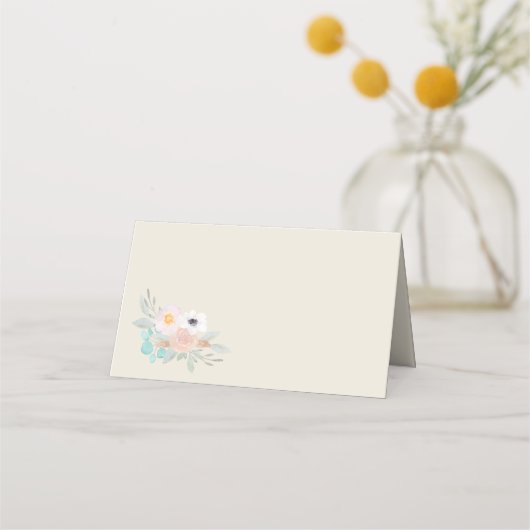 Aquarell Platzkarte (Vorderseite)