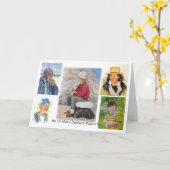 Aquarell-Porträts Notecards Karte (Gelbe Blume)